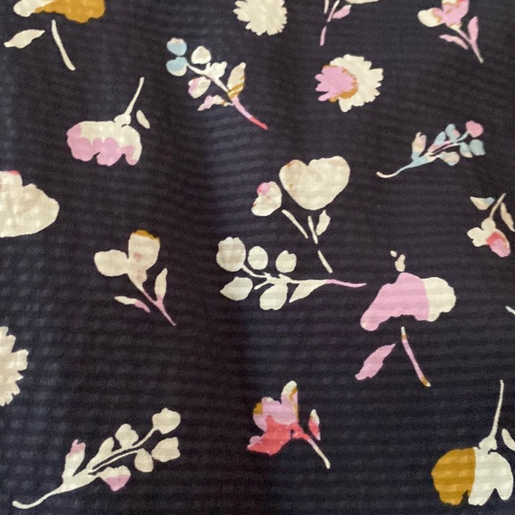 Rebecca Taylor Holly Flower Print Long Sleeve Navy Dress๐๐๐ - Picture 12 of 16